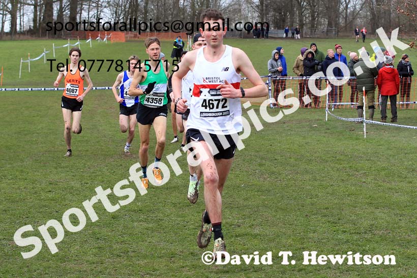 Senior Mens 2023 UK CAU Inter Counties Cross Country Champs, Prestwold Hall, Loughborough. Photo: David T. Hewitson/Sports for All Pics